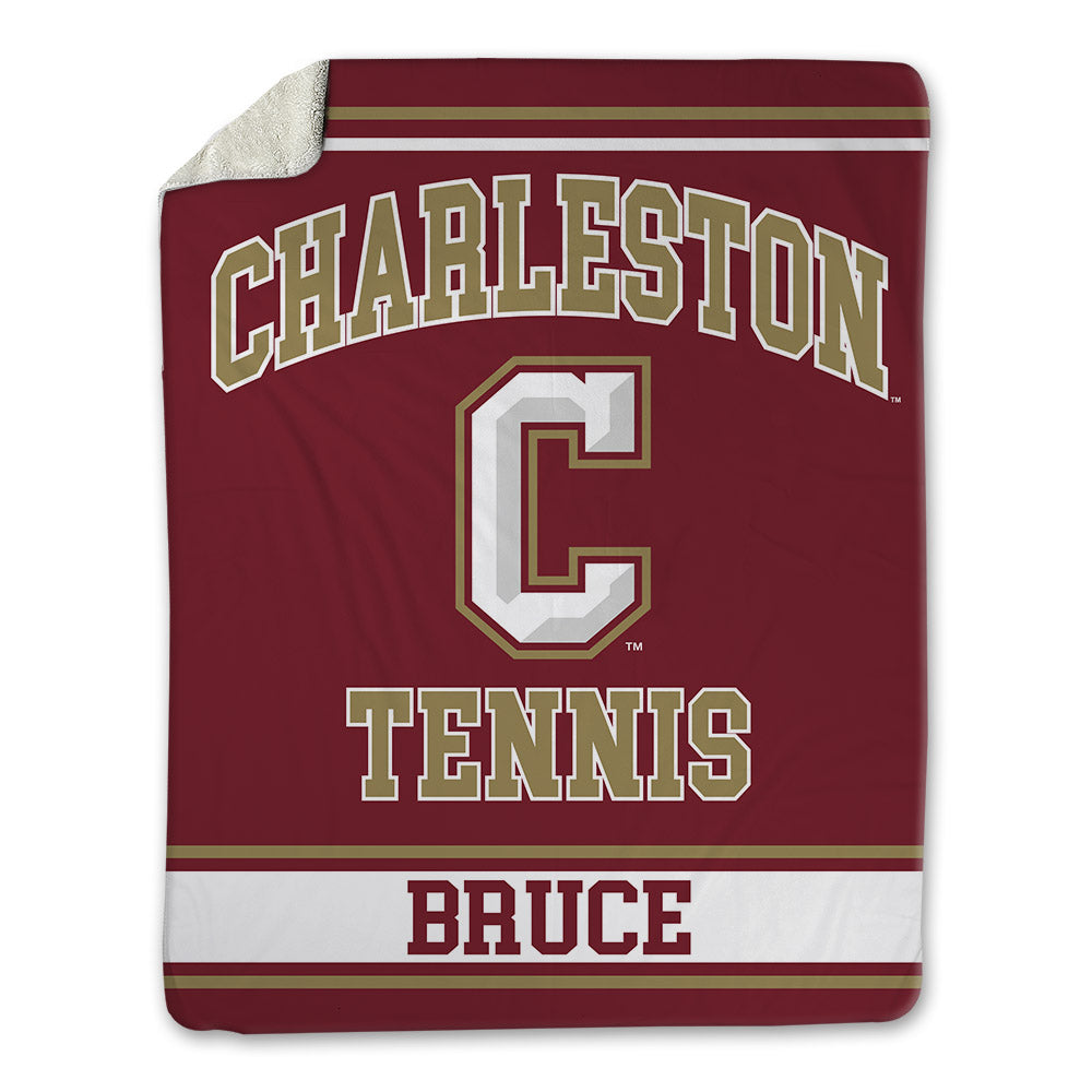 Charleston - NCAA Women's Tennis : Marra Bruce - Blanket-0