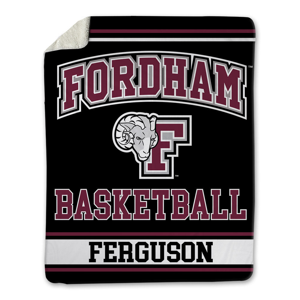 Fordham - NCAA Women's Basketball : Amiyah Ferguson - Blanket-0