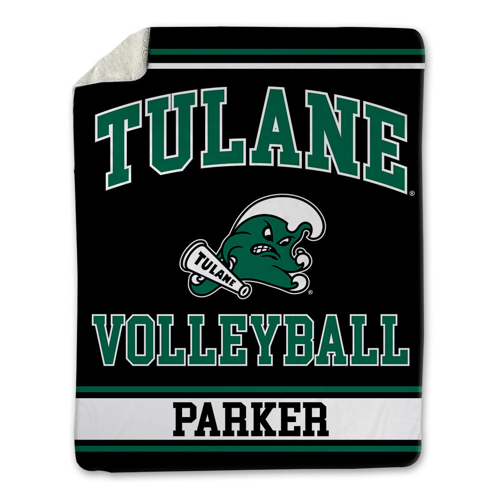 Tulane - NCAA Women's Volleyball : Bellamy Parker - Blanket-0
