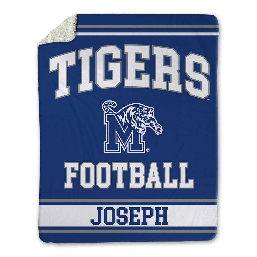 Memphis - NCAA Football : Josphau Joseph - Blanket-0