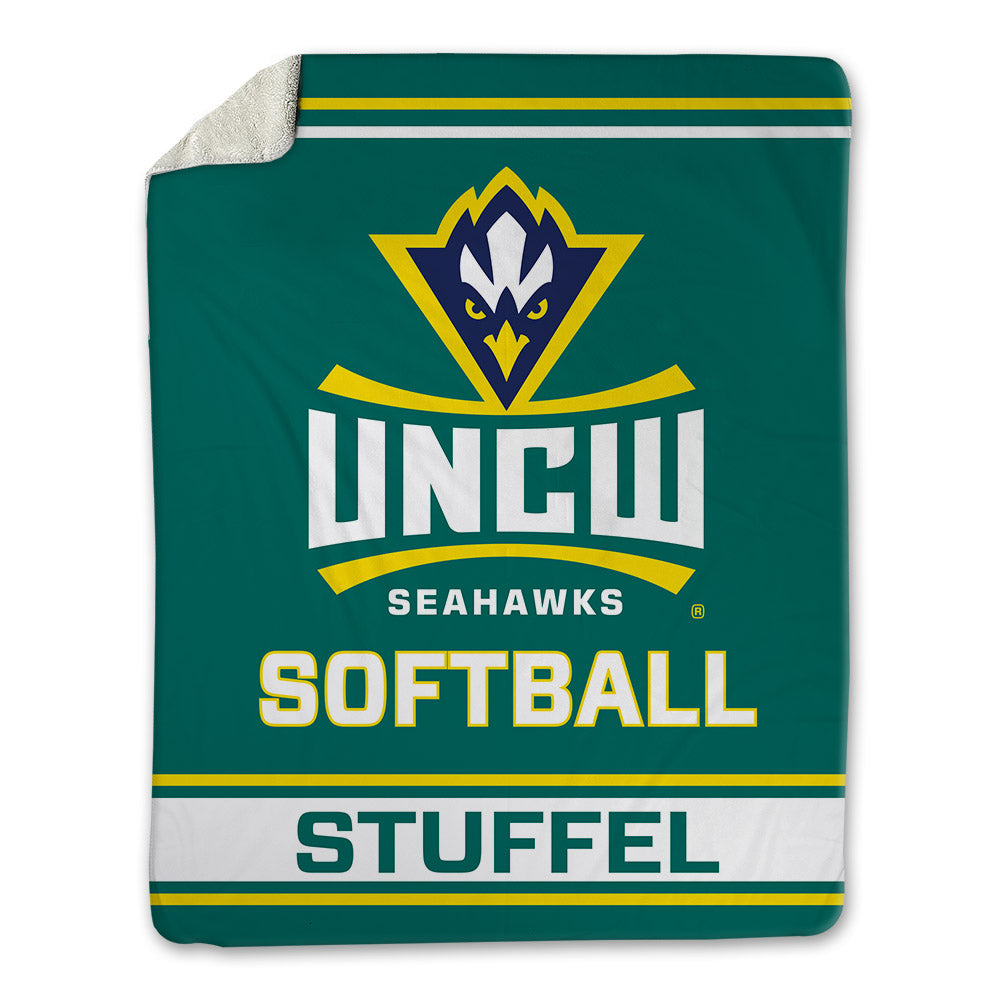 UNC Wilmington - NCAA Softball : Cammie Stuffel - Blanket-0