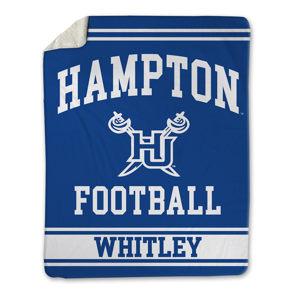 Hampton - NCAA Football : Mason Whitley - Blanket-0