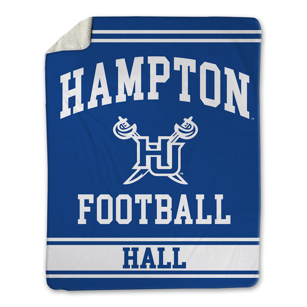 Hampton - NCAA Football : Breshun Hall - Blanket-0