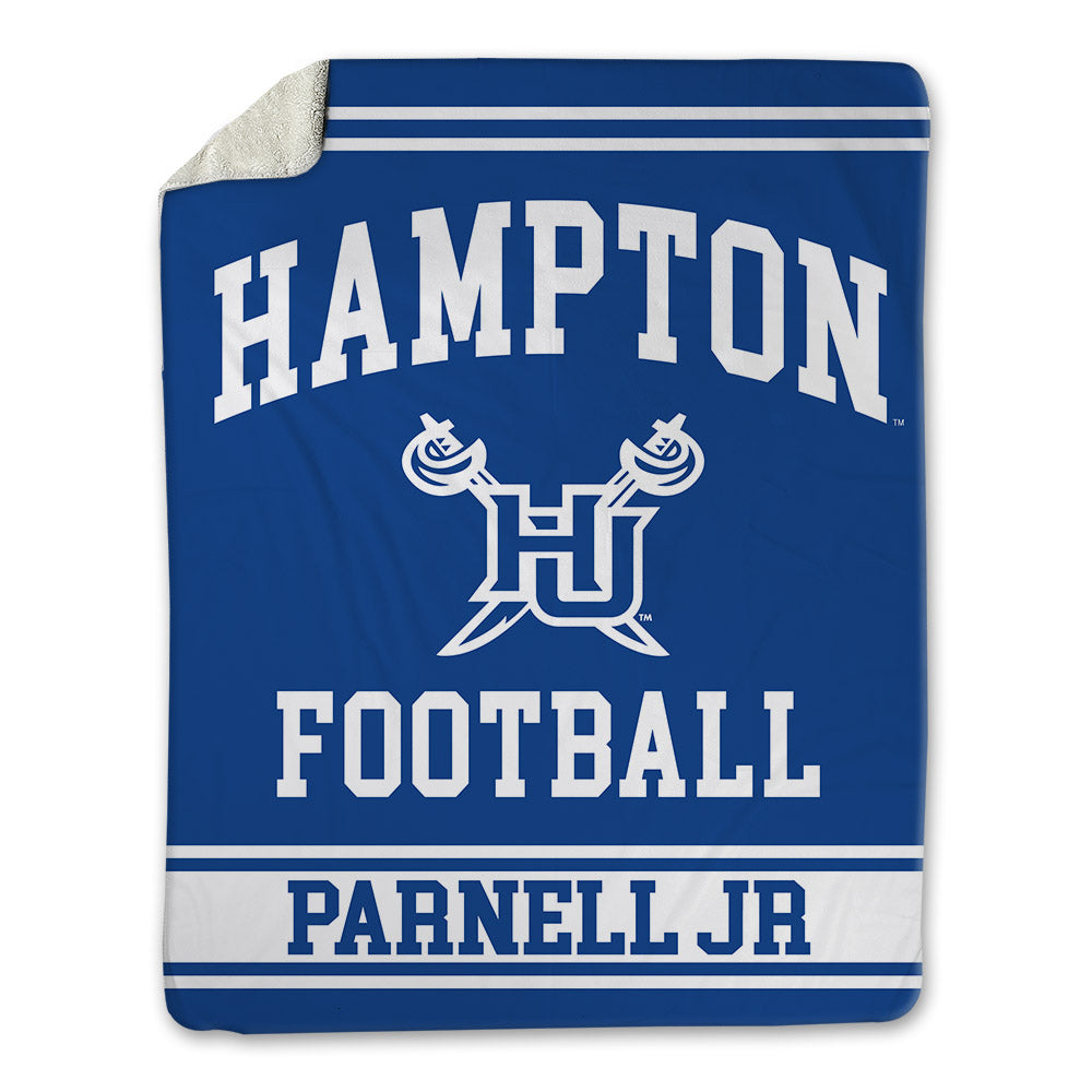 Hampton - NCAA Football : Brandon Parnell Jr - Blanket-0