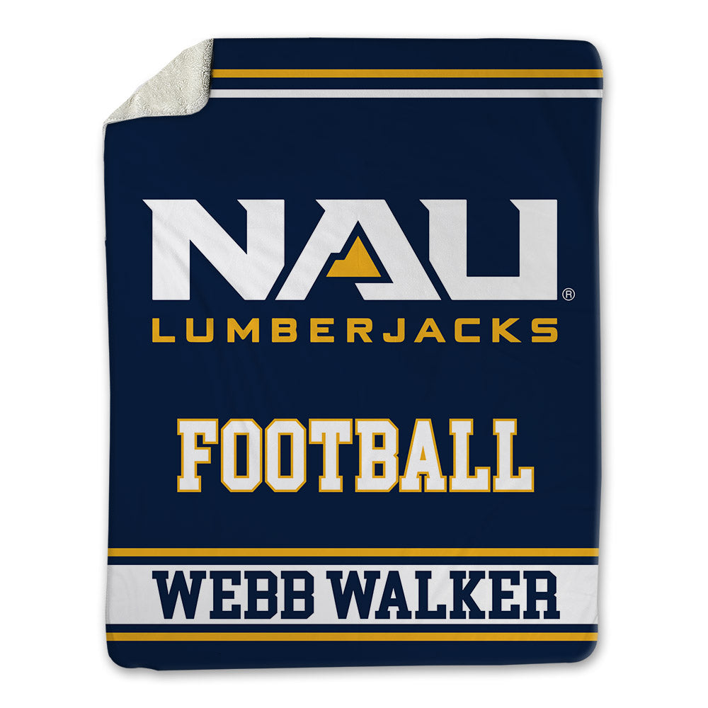 Northern Arizona - NCAA Football : Nikhil Webb Walker - Blanket-0