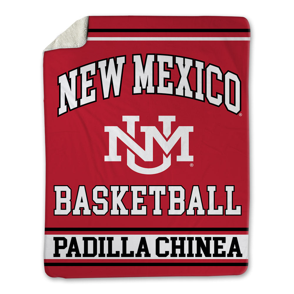 New Mexico - NCAA Women's Basketball : Nayli Padilla Chinea - Blanket-0