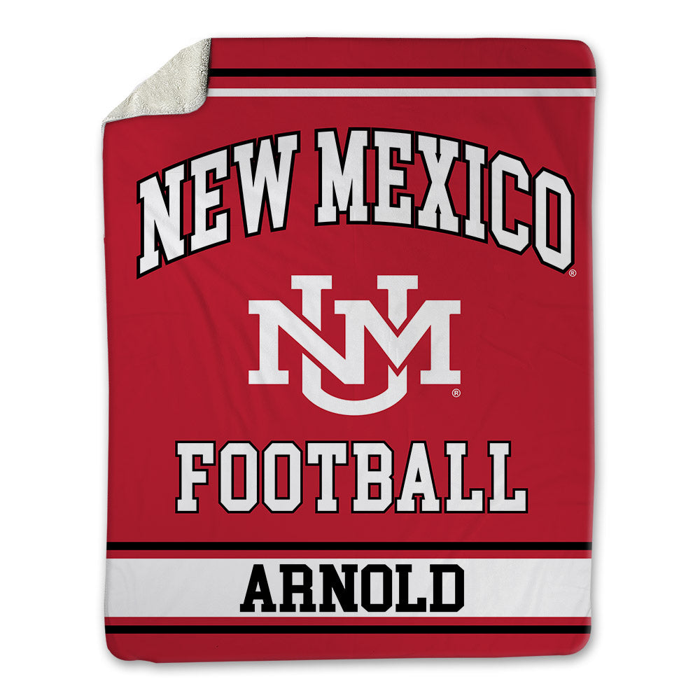 New Mexico - NCAA Football : Ormanie Arnold - Blanket-0