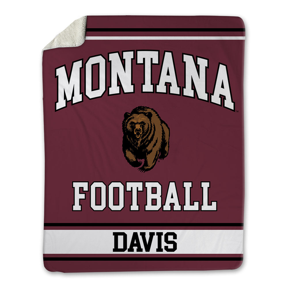 Montana - NCAA Football : Jeilani Davis - Blanket-0
