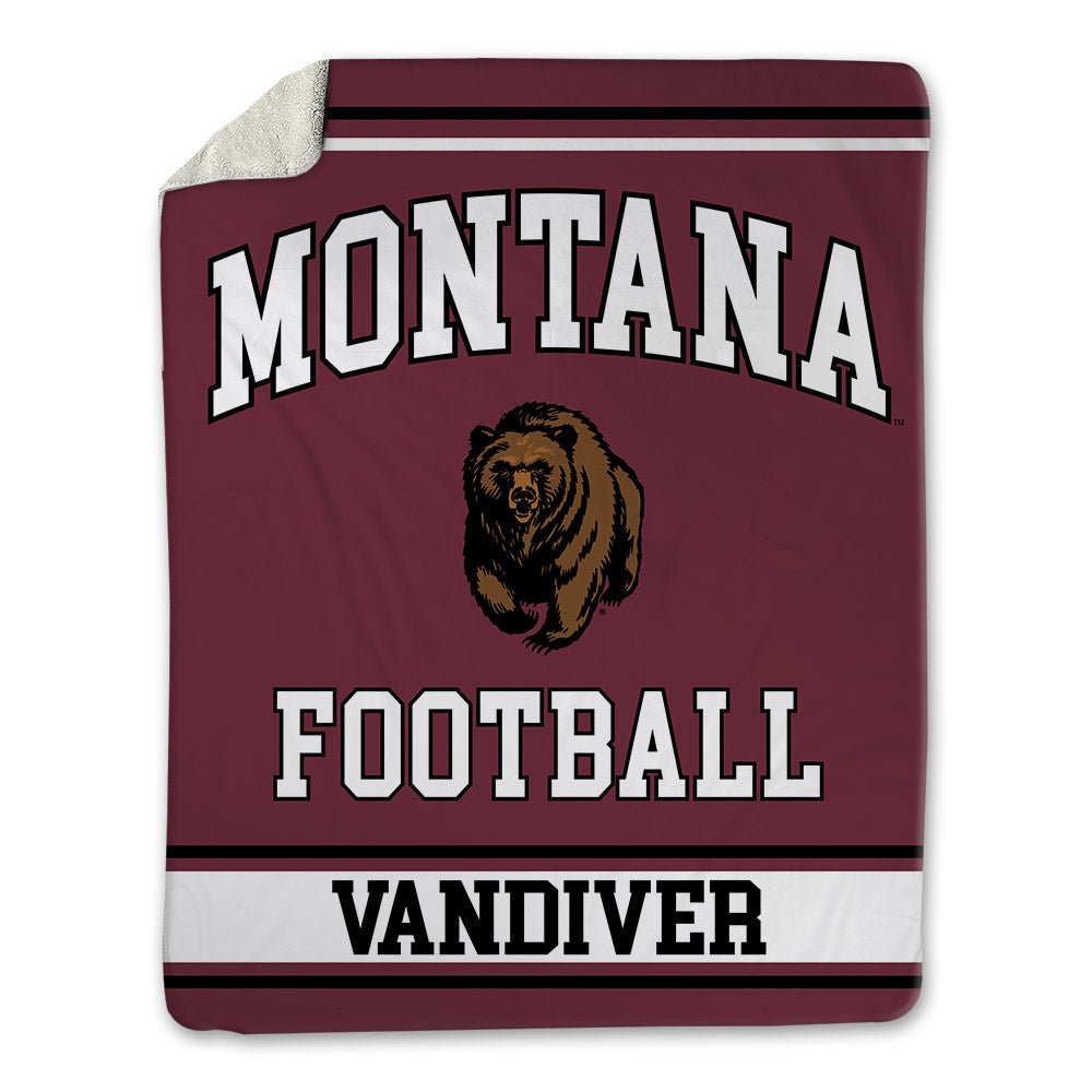 Montana - NCAA Football : Campbell Vandiver - Blanket-0