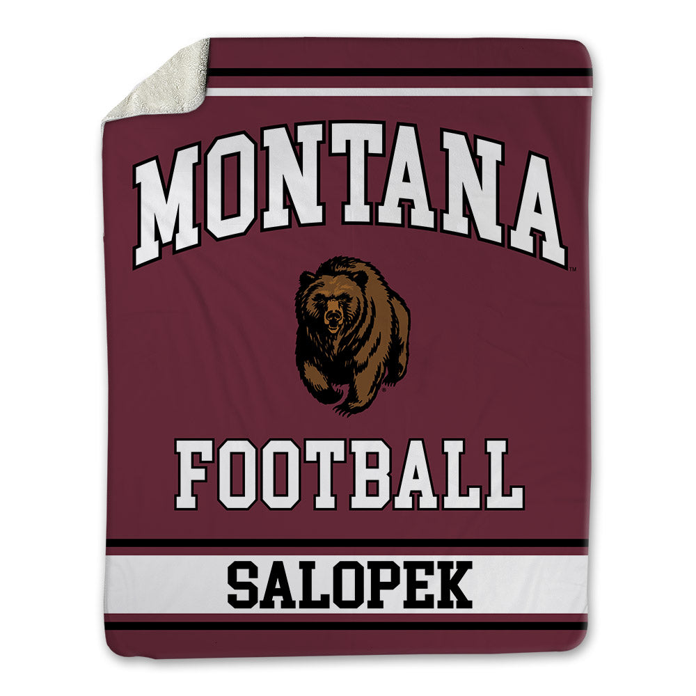 Montana - NCAA Football : Sage Salopek - Blanket-0