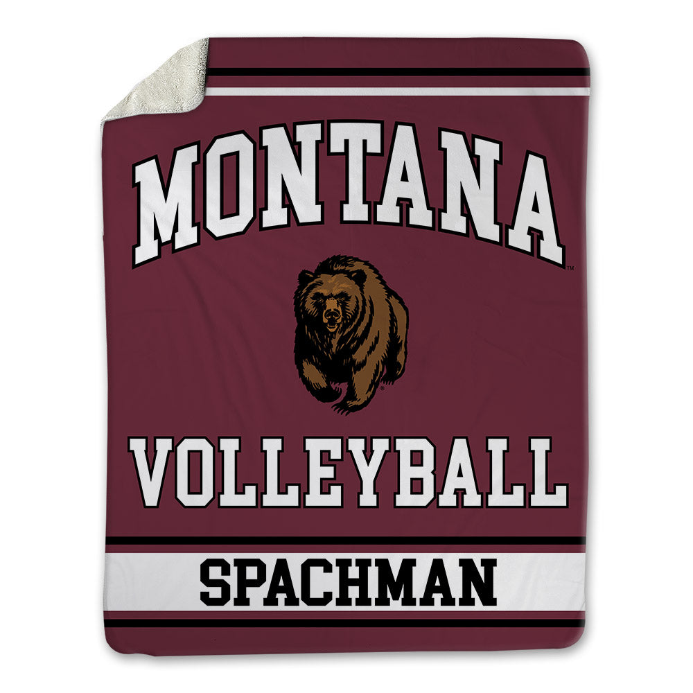 Montana - NCAA Women's Volleyball : Carley Spachman - Blanket-0
