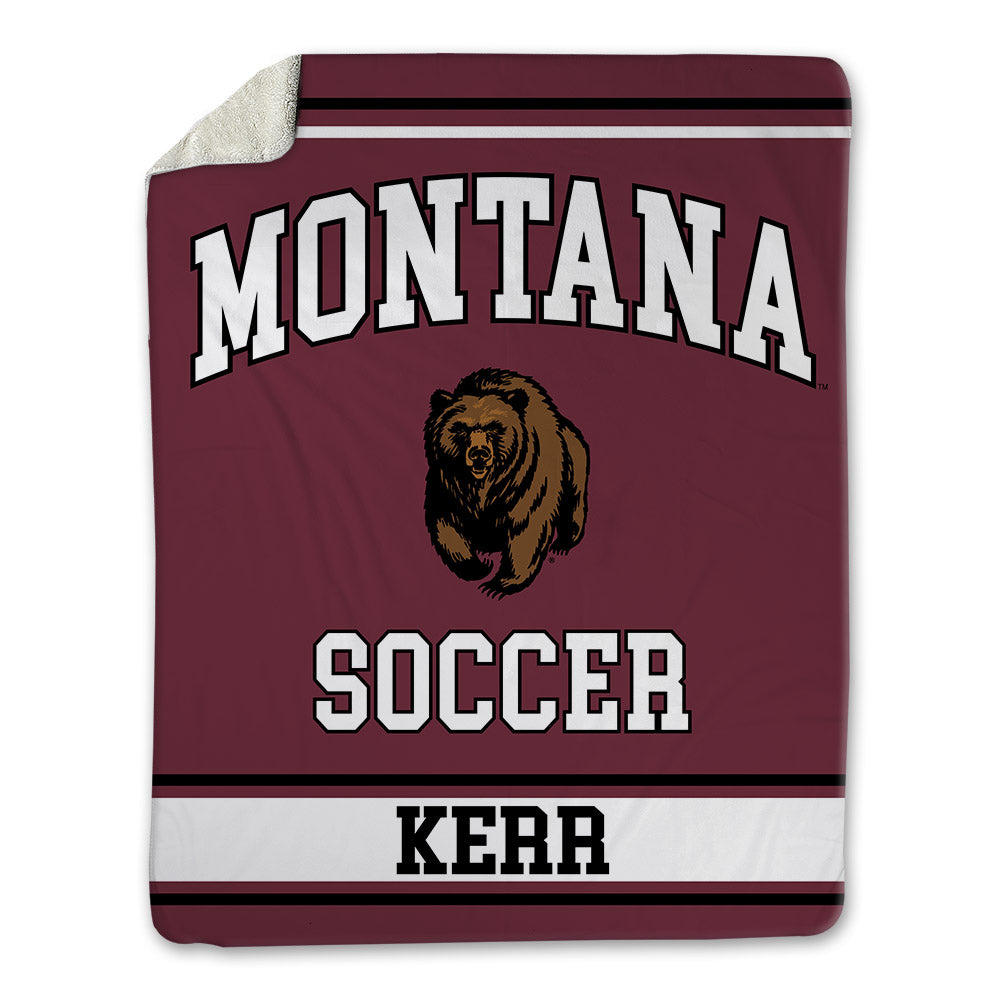 Montana - NCAA Women's Soccer : Caylee Kerr - Blanket-0