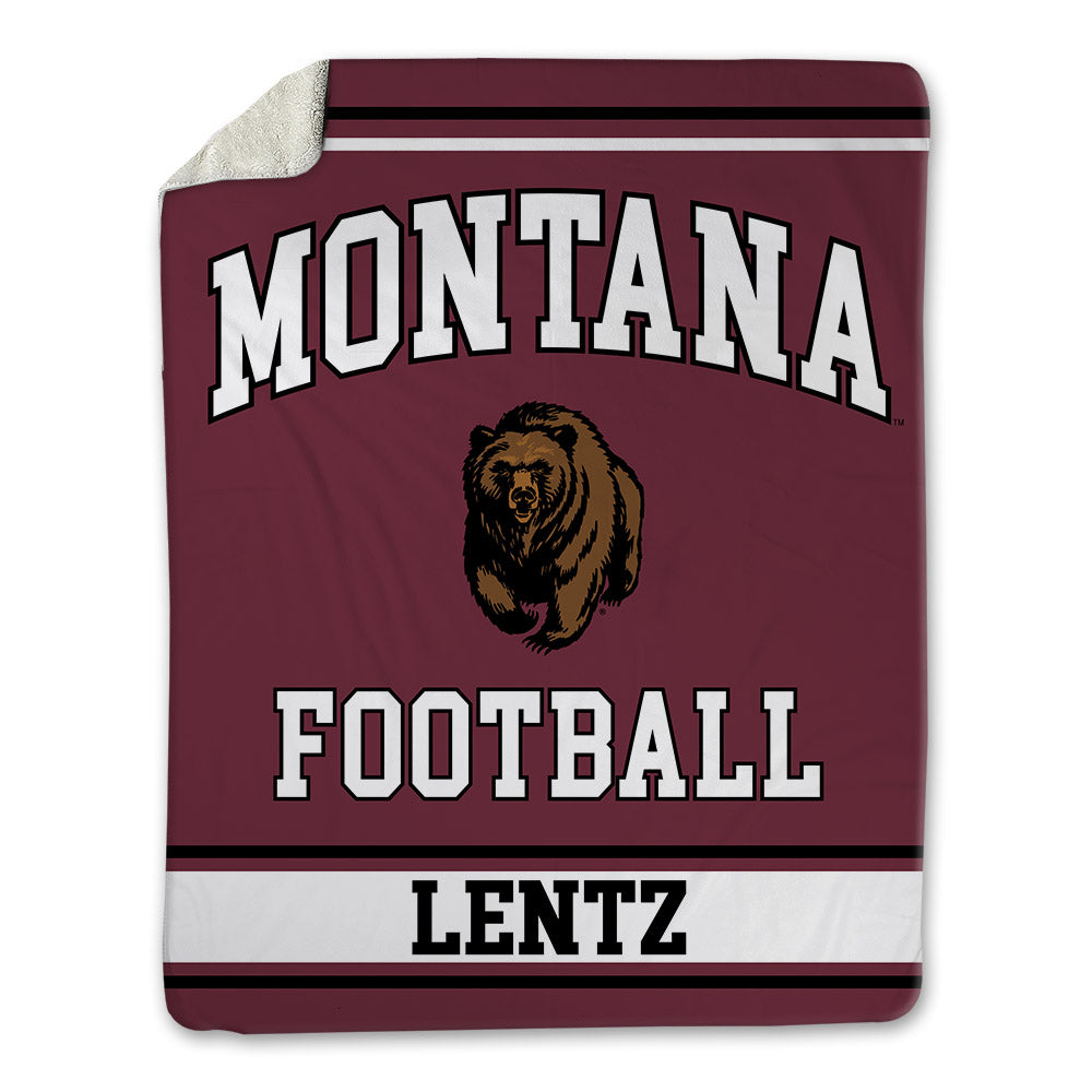 Montana - NCAA Football : Colton Lentz - Blanket-0