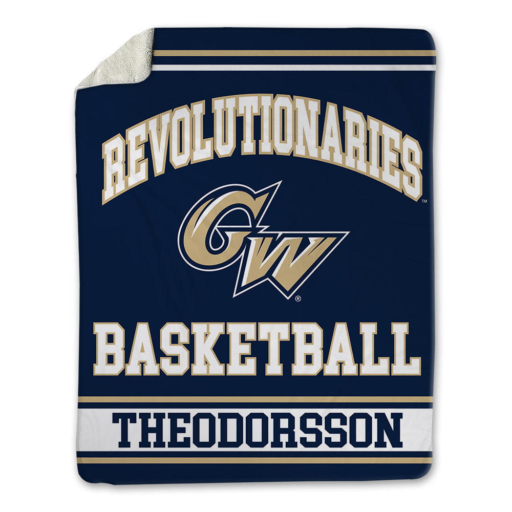 GWU - NCAA Women's Basketball : Emma Theodorsson - Blanket-0