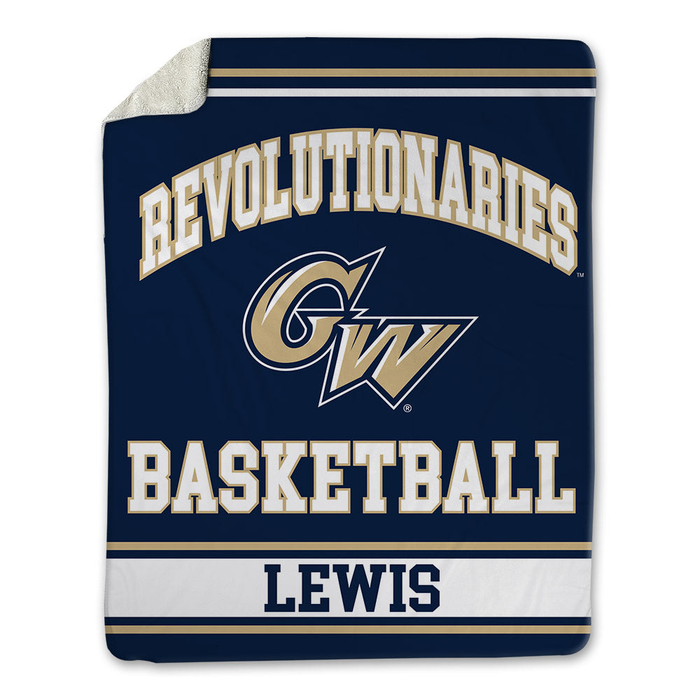 GWU - NCAA Women's Basketball : Sara Lewis - Blanket-0