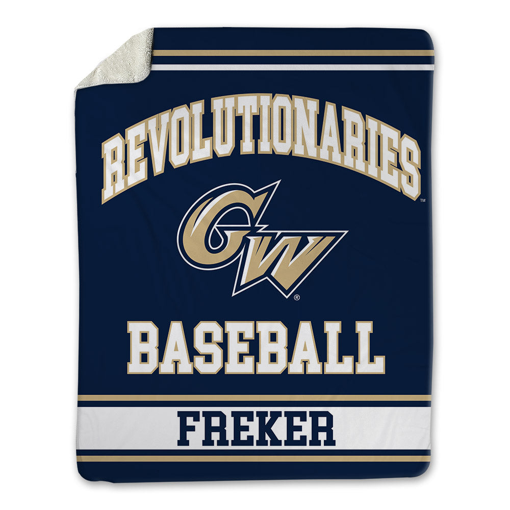 GWU - NCAA Baseball : Brodie Freker - Blanket-0
