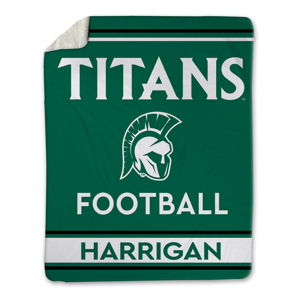 Illinois Wesleyan - NCAA Football : Luke Harrigan - Blanket-0