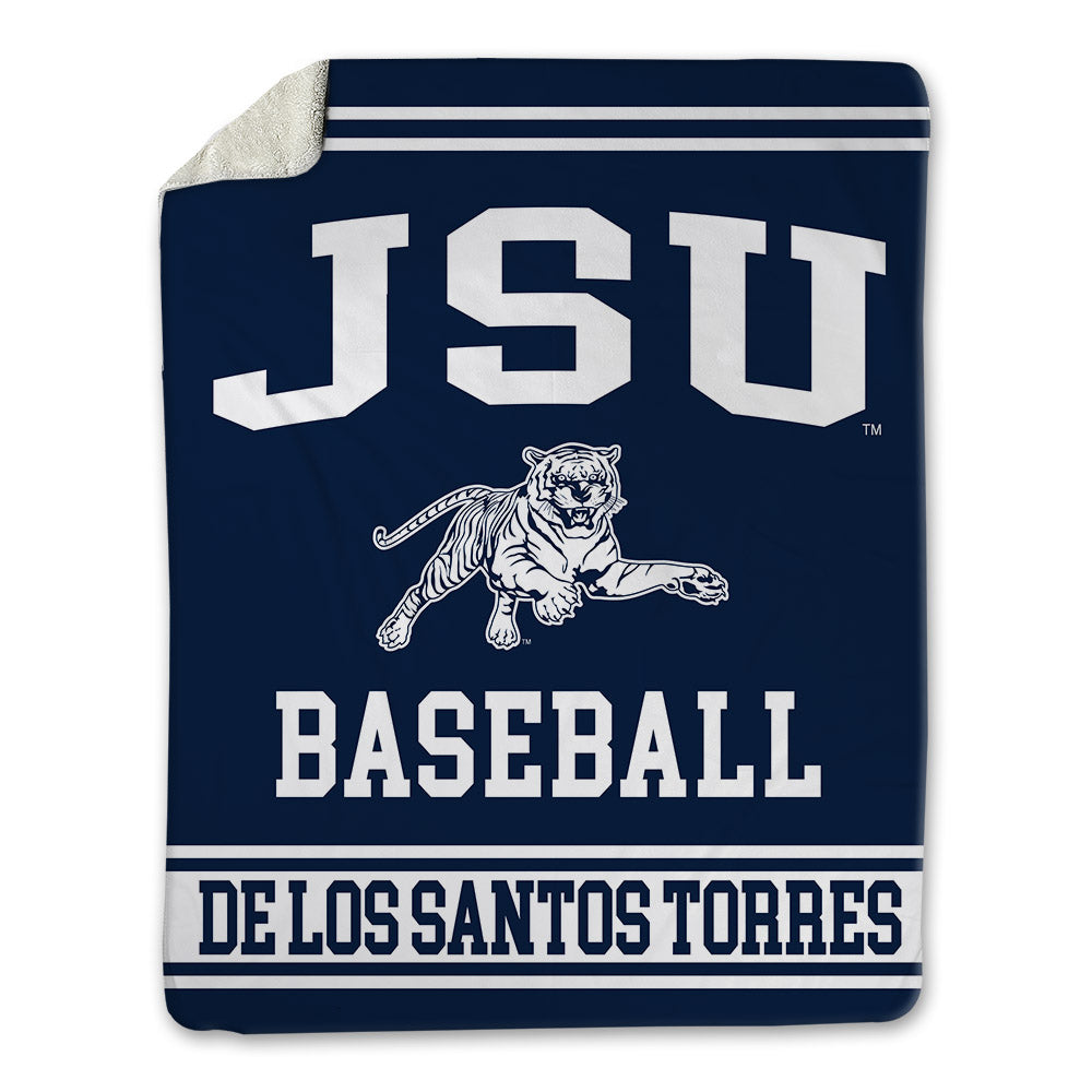 Jackson State - NCAA Baseball : Kevin De Los Santos Torres - Blanket-0