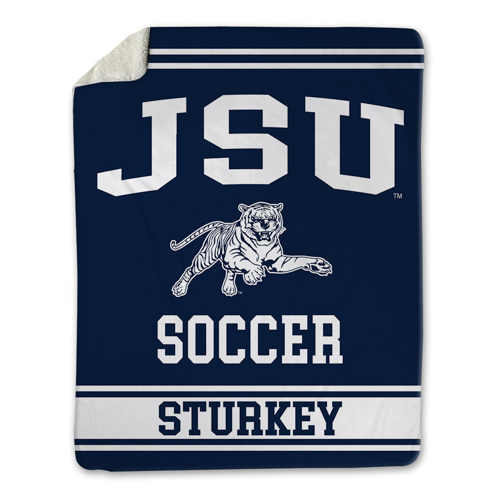 Jackson State - NCAA Women's Soccer : Makayla Sturkey - Blanket-0