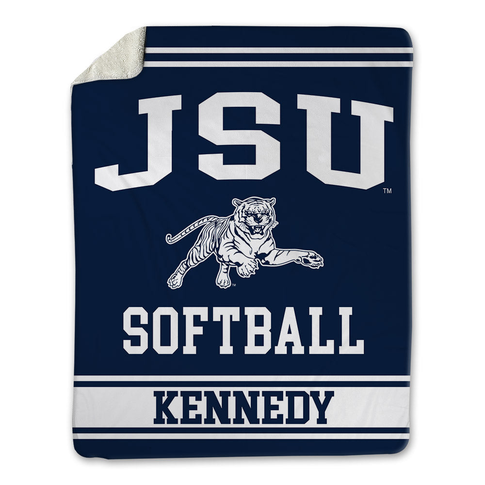 Jackson State - NCAA Softball : Thenya Kennedy - Blanket-0