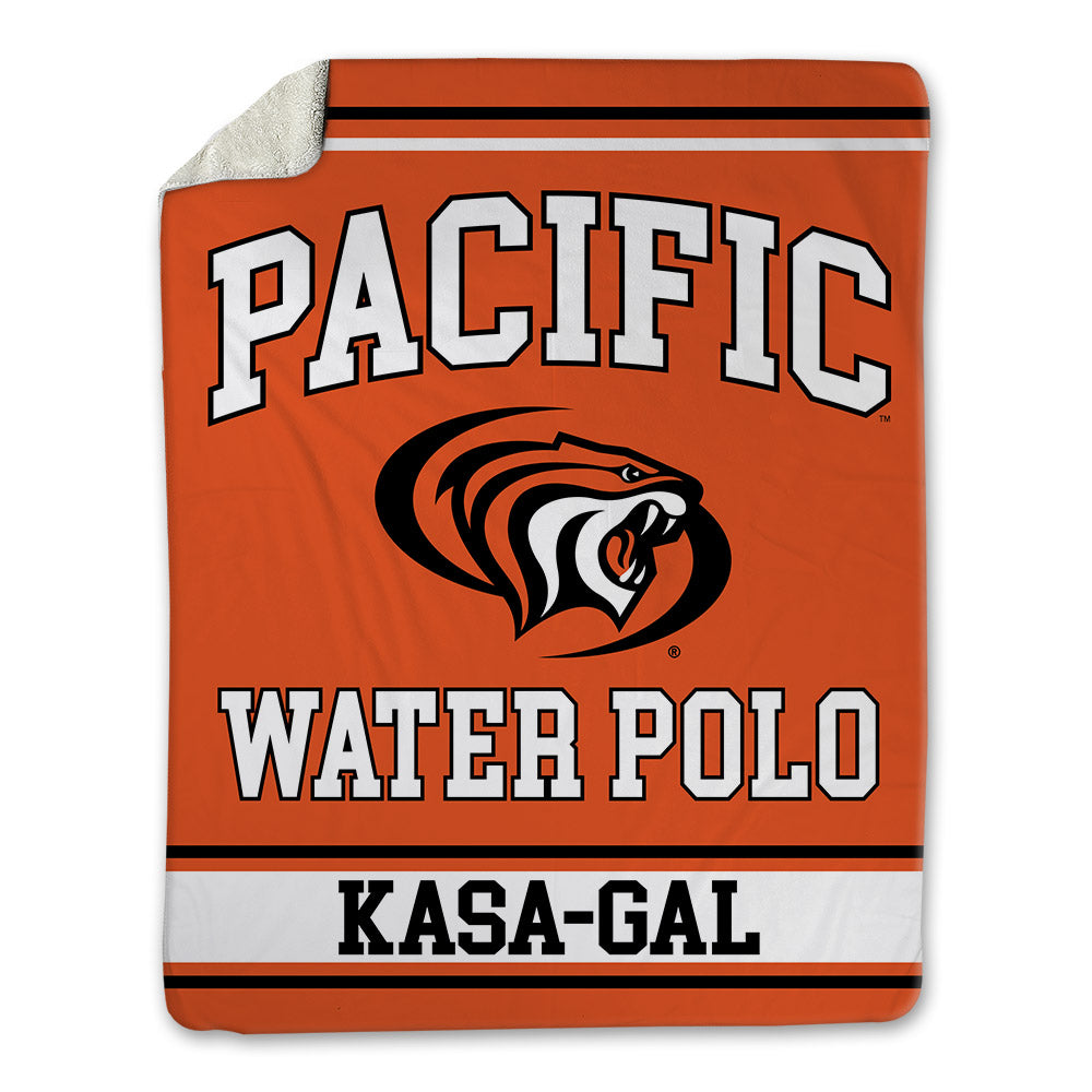 Pacific - NCAA Men's Water Polo : Borisz Kasa-Gal - Blanket-0