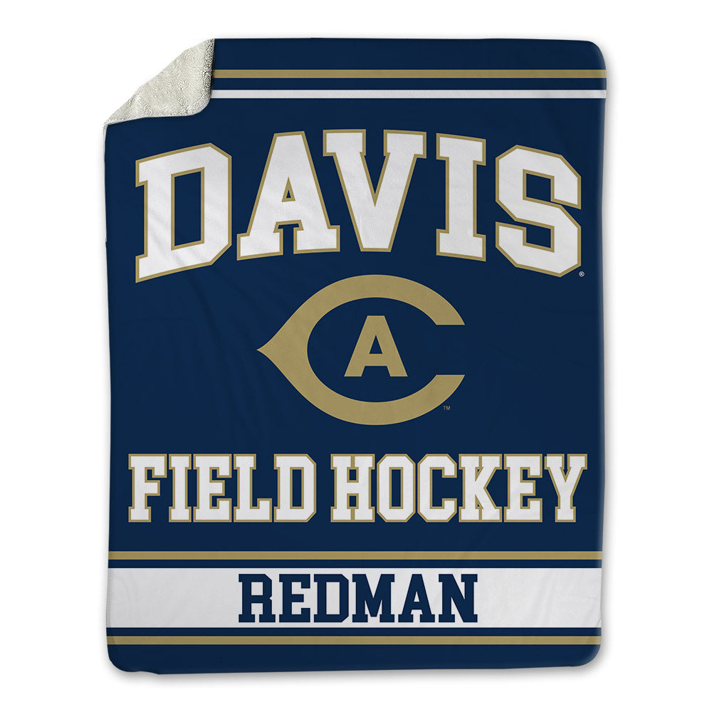 UC Davis - NCAA Women's Field Hockey : Karly Redman - Blanket-0