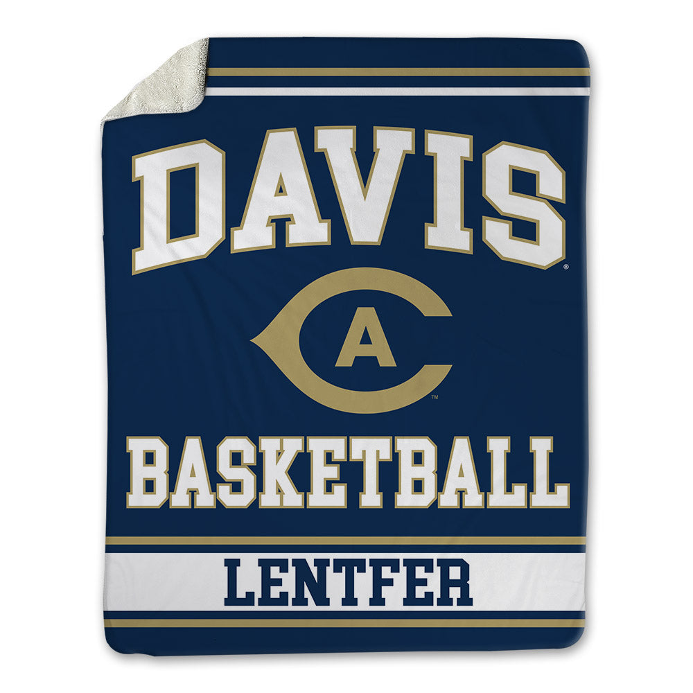 UC Davis - NCAA Women's Basketball : Sophie Lentfer - Blanket-0