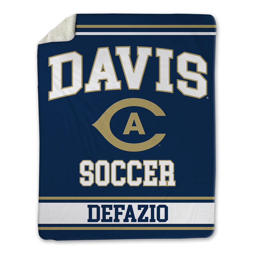 UC Davis - NCAA Women's Soccer : Jaycee DeFazio - Blanket-0
