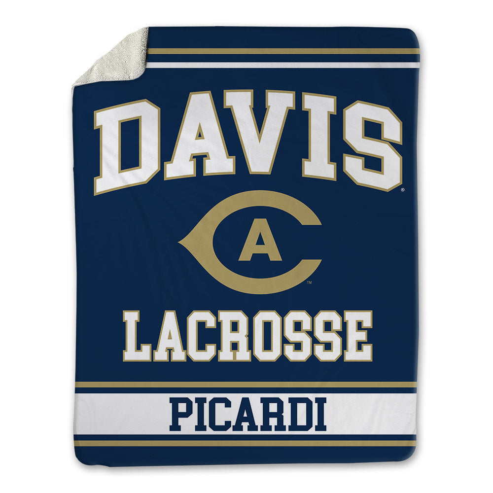 UC Davis - NCAA Women's Lacrosse : Lauren Picardi - Blanket-0