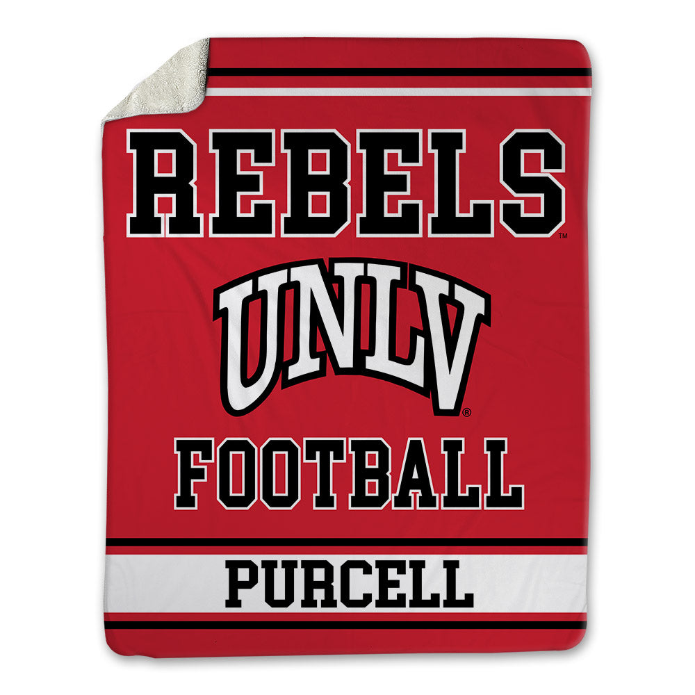 UNLV - NCAA Football : Poe Purcell - Blanket-0