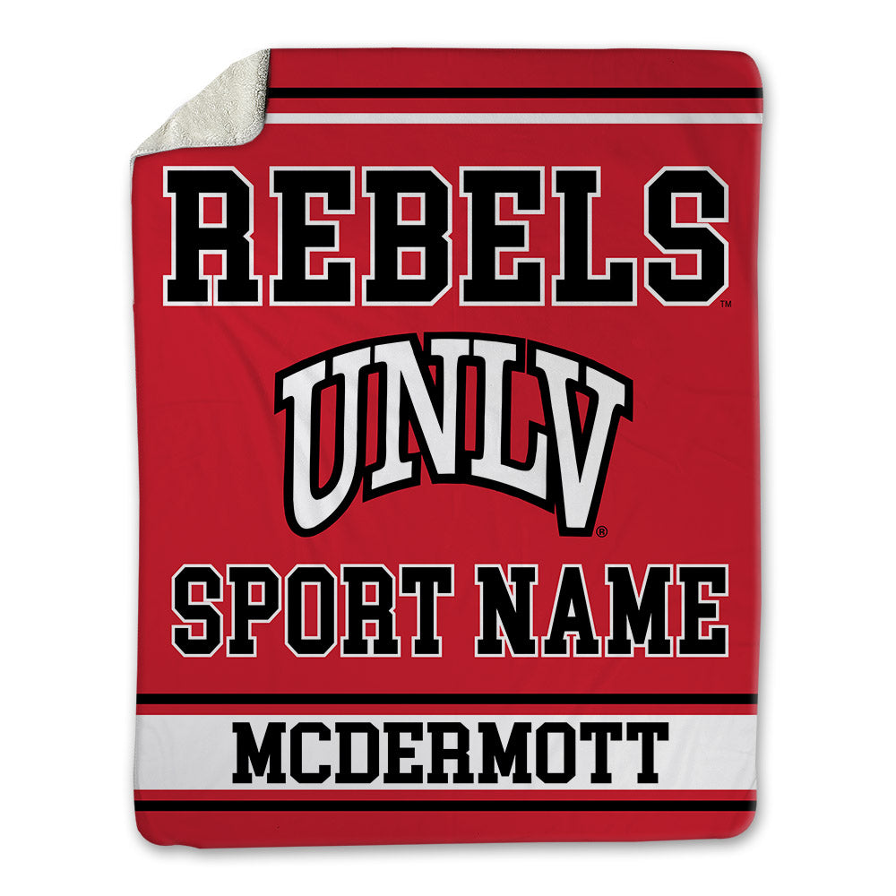 UNLV - NCAA Cheerleading : Liberty McDermott - Blanket-0