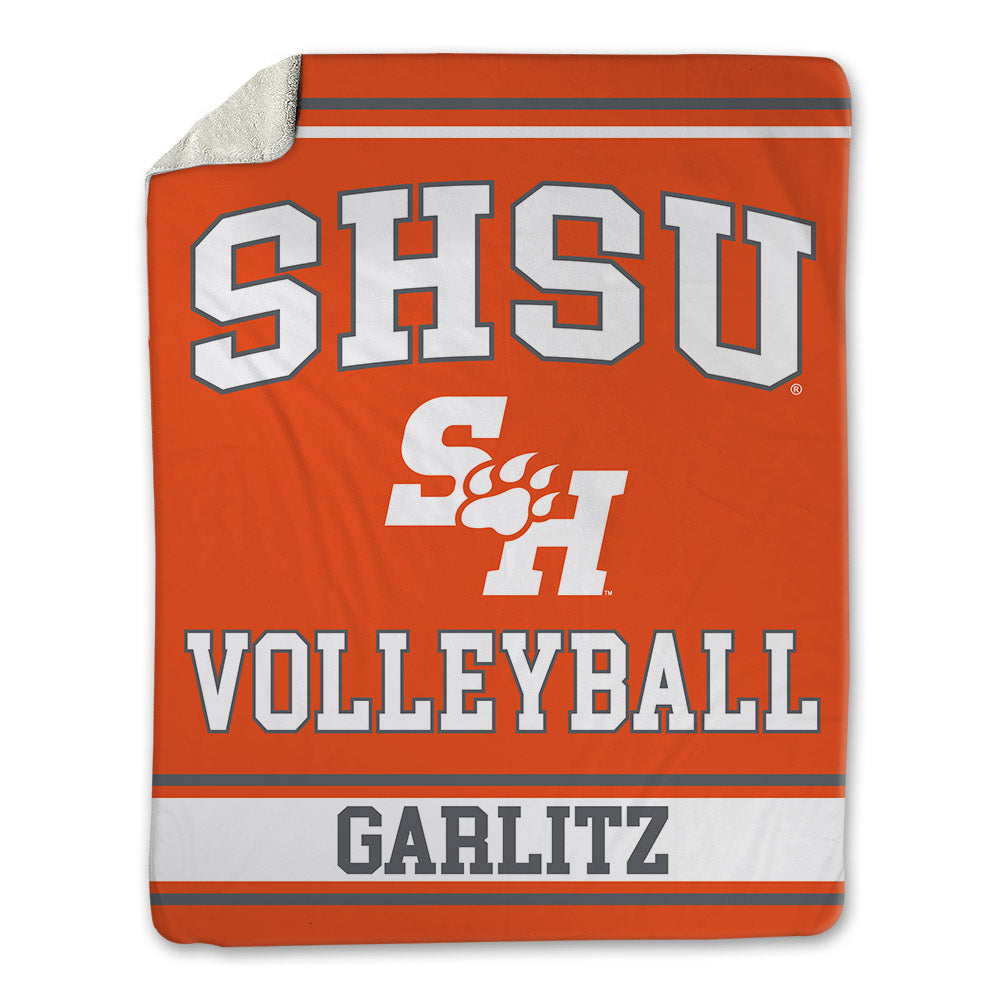 SHSU - NCAA Women's Volleyball : Brenlin Garlitz - Blanket-0