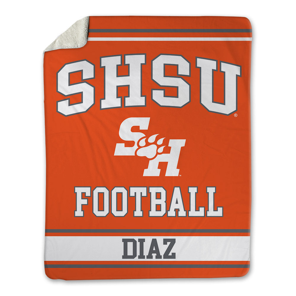 SHSU - NCAA Football : JaMair Diaz - Blanket-0