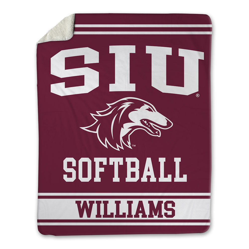 SIU Carbondale - NCAA Softball : Emily Williams - Blanket-0