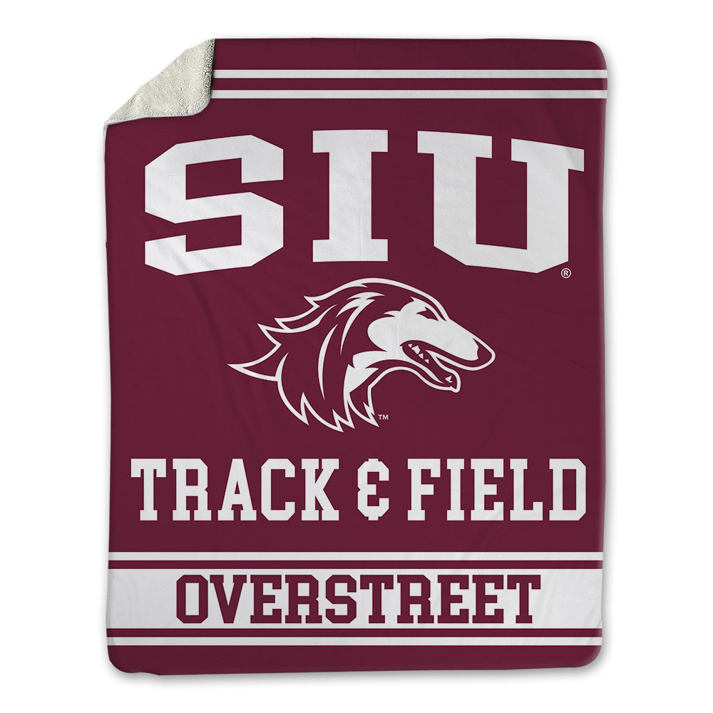 SIU Carbondale - NCAA Men's Track & Field : Zachary Overstreet - Blanket-0