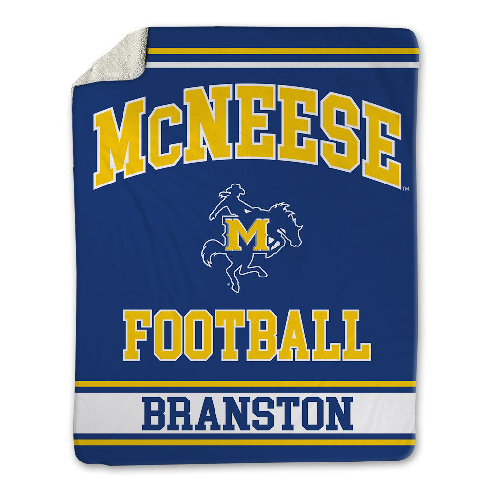 McNeese State - NCAA Football : Caden Branston - Blanket-0