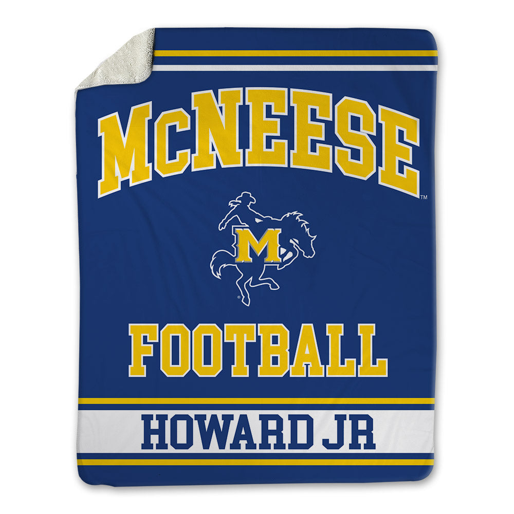 McNeese State - NCAA Football : Lenord Howard Jr - Blanket-0