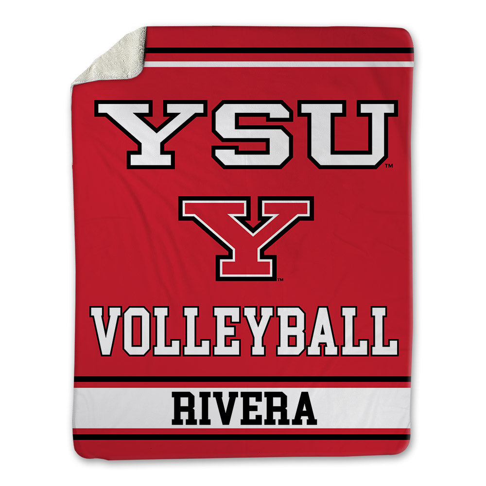 Youngstown State - NCAA Women's Volleyball : Juliana Rivera - Blanket-0