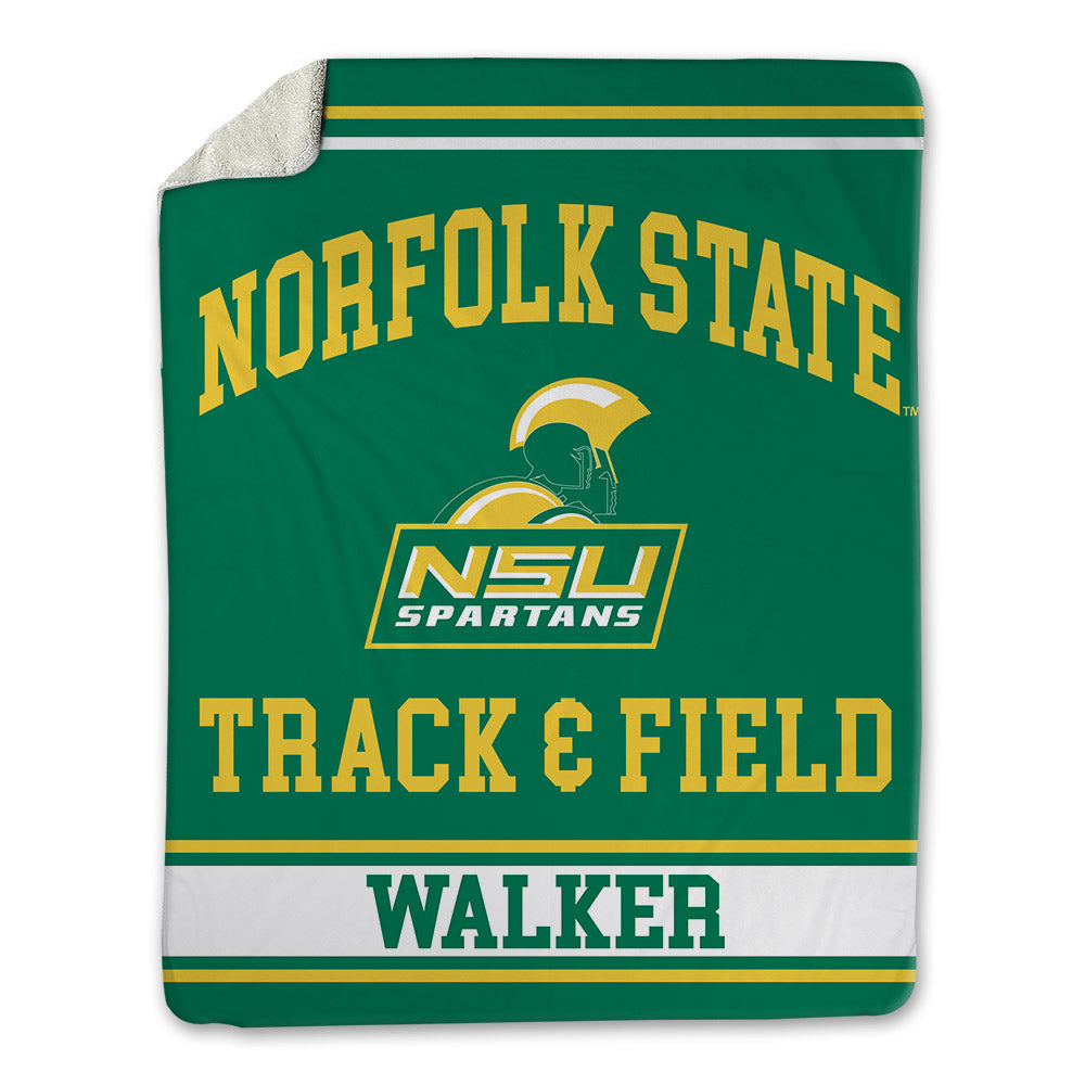 Norfolk State - NCAA Men's Track & Field : Landon Walker - Blanket-0