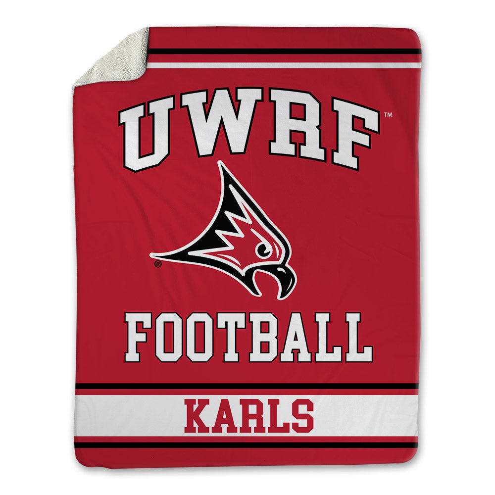 UW River Falls - NCAA Football : Andrew Karls - Blanket-0