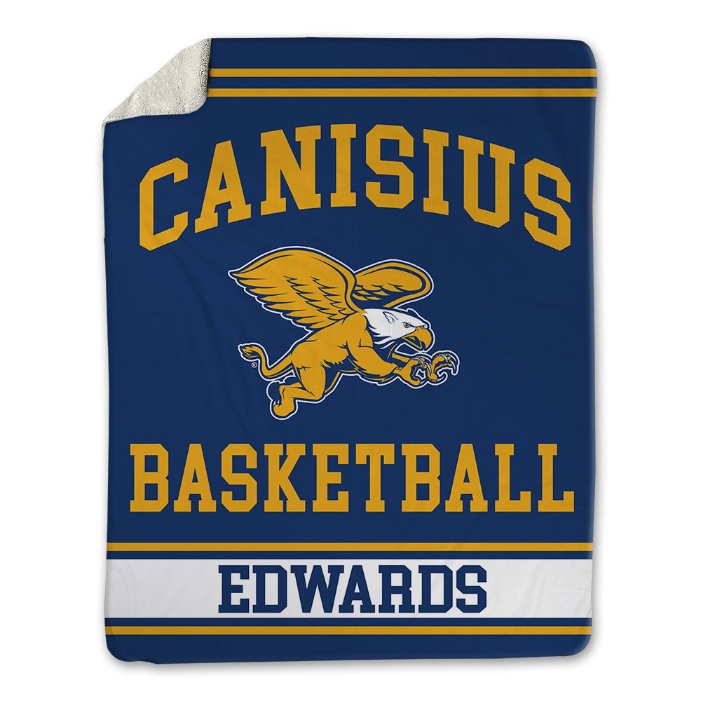 Canisius - NCAA Men's Basketball : Javante Edwards - Blanket-0