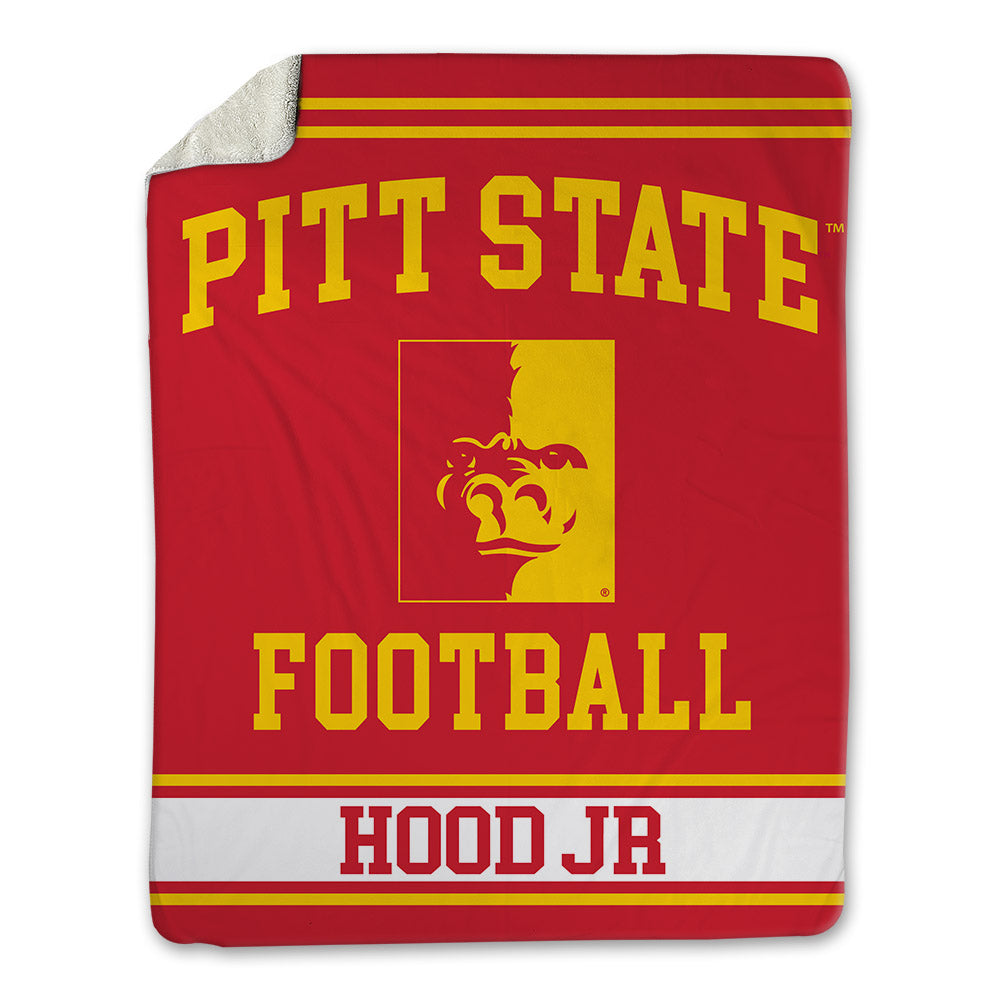 Pitt State - NCAA Football : Desmen Hood jr - Blanket-0