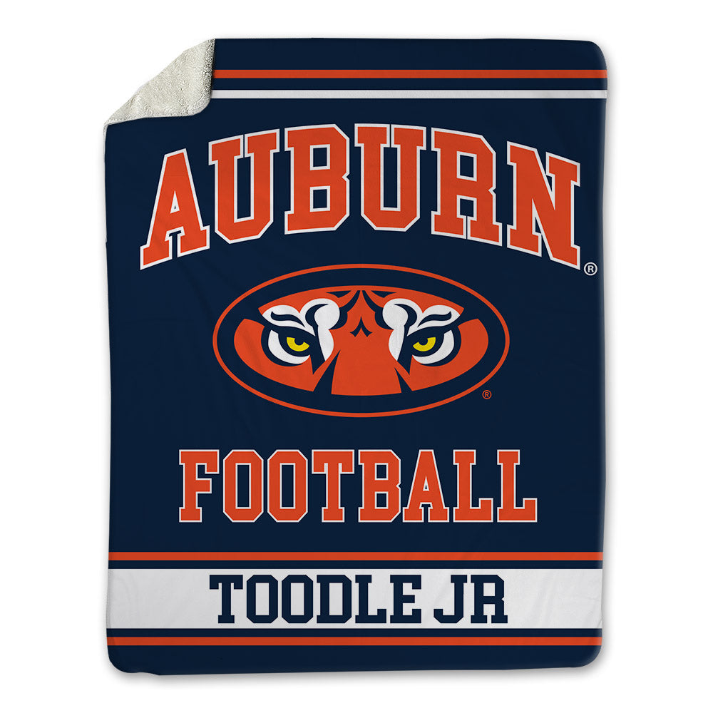Auburn - NCAA Football : Shadrick Toodle Jr - Blanket-0