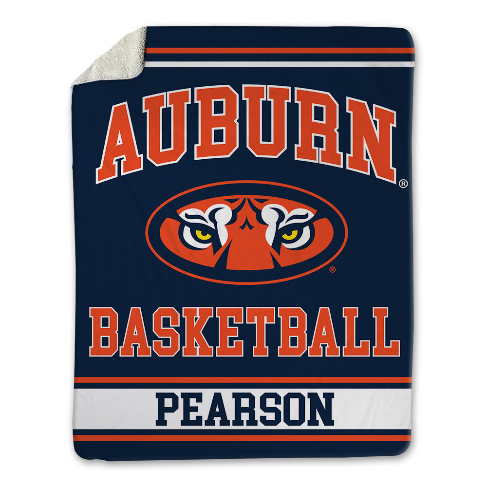 Auburn - NCAA Men's Basketball : Bradley Pearson - Blanket-0