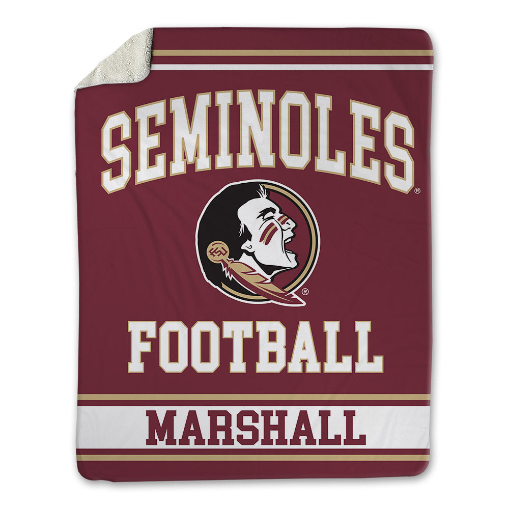FSU - NCAA Football : Malachi Marshall - Blanket-0