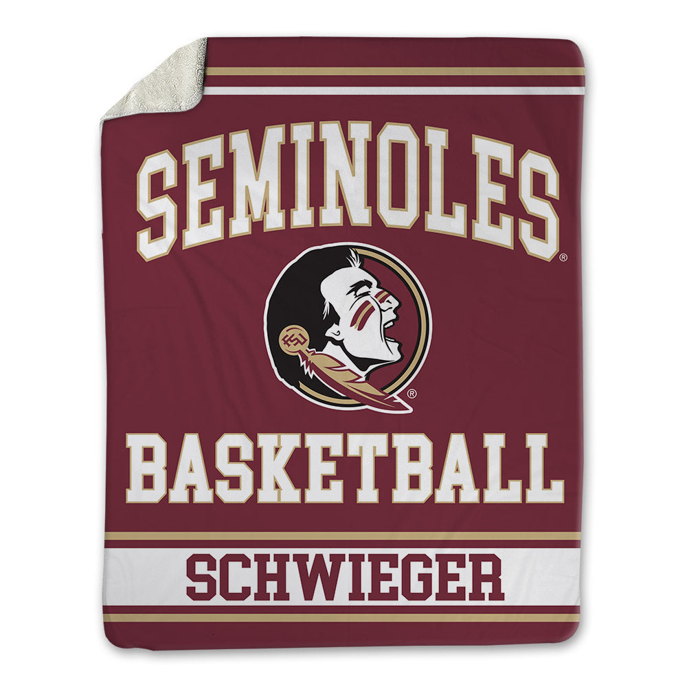 FSU - NCAA Men's Basketball : Cooper Schwieger - Blanket-0