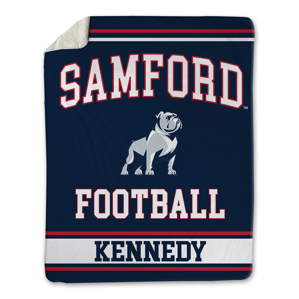 Samford - NCAA Football : Shawn Kennedy - Blanket-0