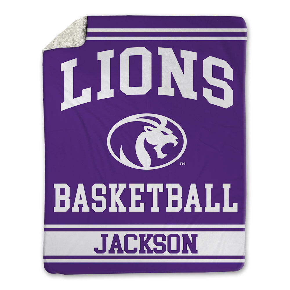 North Alabama - NCAA Women's Basketball : Gabriella Jackson - Blanket-0