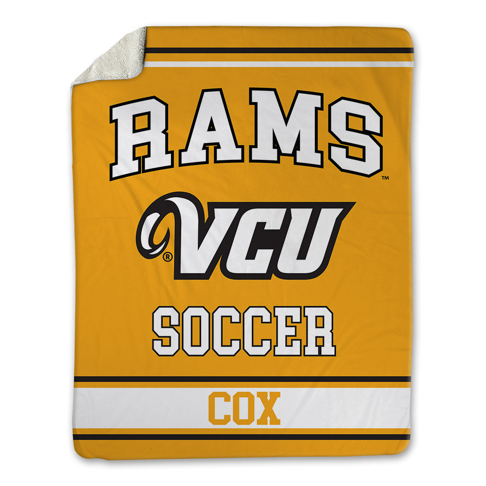 VCU - NCAA Women's Soccer : Alexis Cox - Blanket-0
