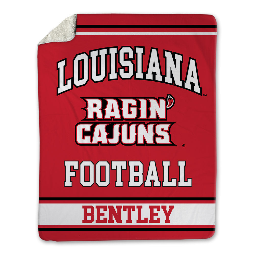 Louisiana - NCAA Football : Ryder Bentley - Blanket-0